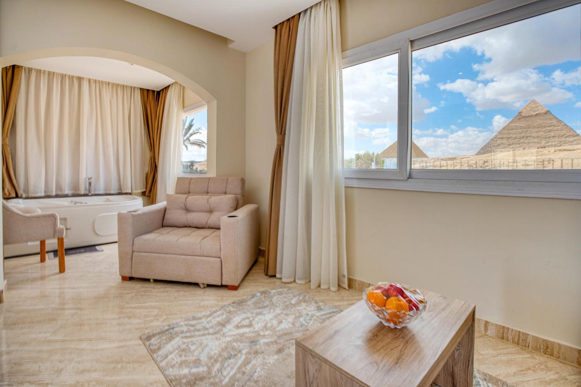 Soul Pyramids View Hotel Kafrat al Jabal Exterior photo