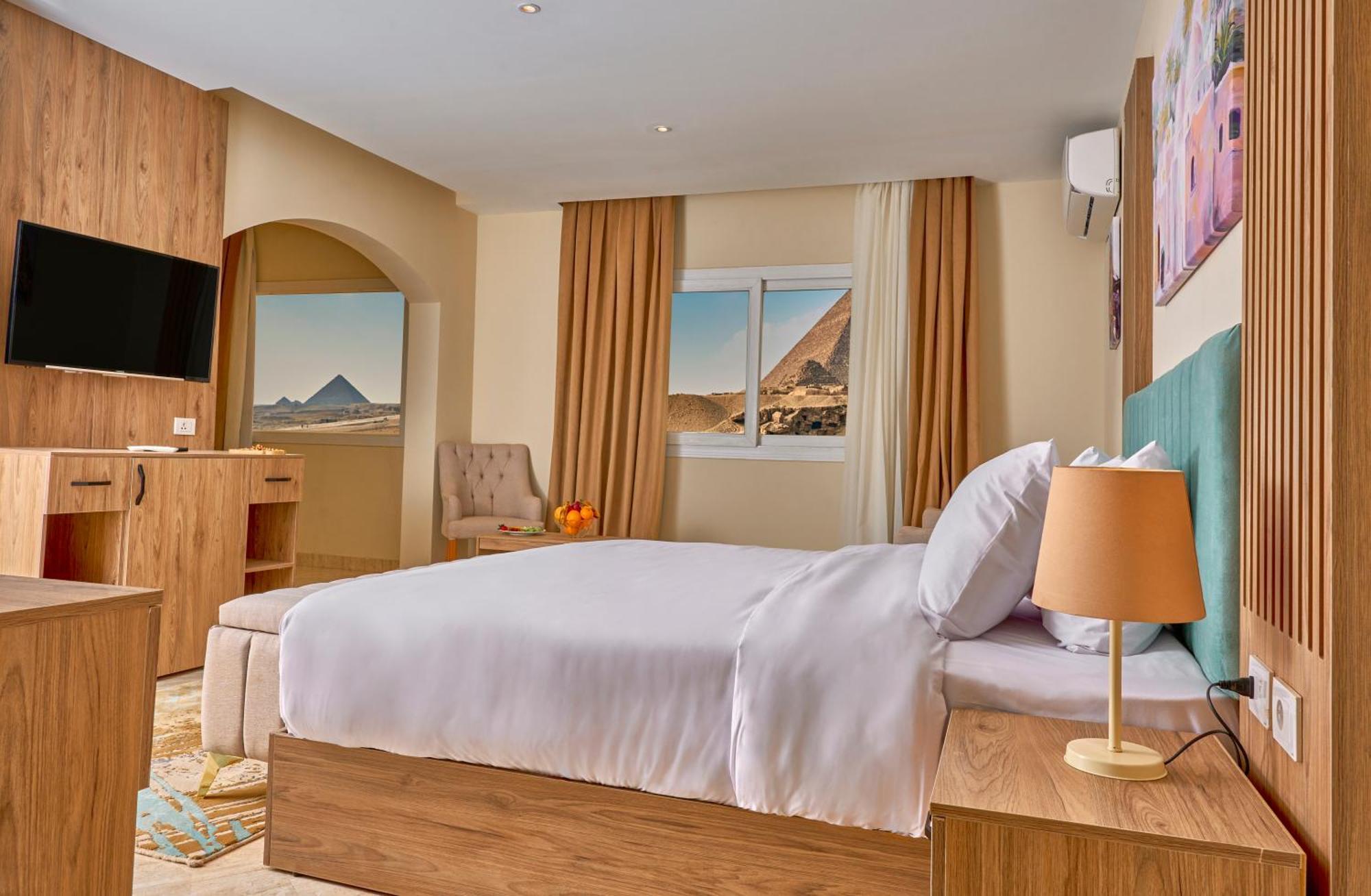 Soul Pyramids View Hotel Kafrat al Jabal Exterior photo